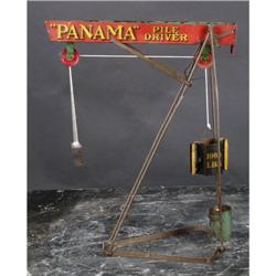 Metal Toy  Panama Pile Driver by Wolverine