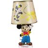 Image 1 : Early Mickey Mouse Ceramic Lamp w/Shade