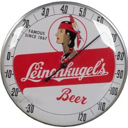 Leinenkugles  beer 12" round thermometer