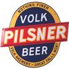 Volk Pilsner Beer  2 sided Porcelain Sign