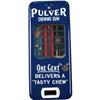 Image 1 : Blue Pulver Wall Mount Gum Machine Cop w/Stop Sign