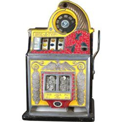 5 cent Watling Cherry Front Rol-A-Top Slot Machine