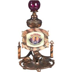 Counter-Top Fancy Cigar Cutter & Lamp (El Prison)