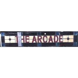 Stained Glass Window The Arcade 44" x 8'