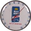 Image 1 : Ken-L Biskit 12" round thermometer shows puppy