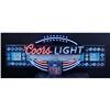 Image 1 : NFL "Coors Light" Neon Sign  all Teams Helmets Depicted