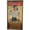 Image 1 : 1933 Coca-Cola Cardboard Sign Featuring Joan Crawford