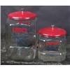 Image 1 : Lot of 2  Original "Lance" Jars w/ lids
