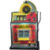 Image 1 : 5 cent Cherry Front Rol-A-Top Slot Machine restored