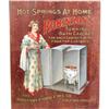 Image 1 : Robinsons Turkish Bath Cabinet ad on wood MFG by Merico