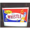Image 3 : Large 2 Sided Plastic  "Whistle" Soda  Store Front Sign