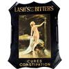 Image 1 : Lash's Bitters, rolled corner Tin Advertising Sign feat