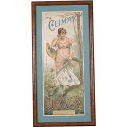 Climax Java Paper Ad Maynard & Irving Boston, MA c1890