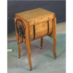Wooden Floor Model Washing Machine