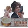 Image 1 : Satin Skin cream Powder cardboard Die Cut  c.1911