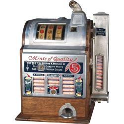 5 cent Jennings  Automatic Mint Vendor Slot Machine