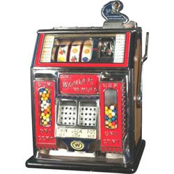 1 centWatling  Slot Machine Wonder Vendor with Gum ball