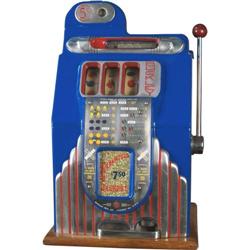5 cent Buckley Half Top Blue Slot Machine