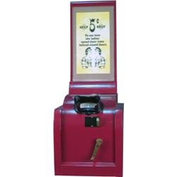 Mutoscope table model with top sign & keys. Restored 20