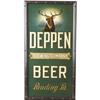 Image 1 : Deepen Beer Brewing Co. Reverse Glass Saloon sign