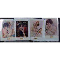 Set of 4 Coca-Cola Prints (1970's)