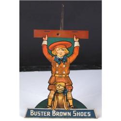 Lot of 7 Buster Brown Adv Items: Shoes, Toy etc.
