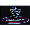 Image 1 : Bud Light Pittsburg Penguins neon sign