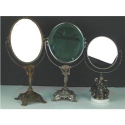 Lot of 3 shaving Mirrors