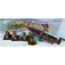 Lot of Various Slot & Gumball Machine Decals & 5 Locks