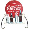 Image 1 : Wooden Coca-Cola Sign  Die-Cut  Spanish Wording