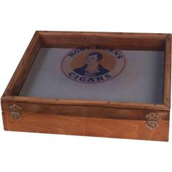 Robert Burns Cigars  Display Showcase
