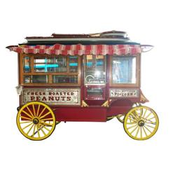 Cretors Model D Horse drawn Popcorn Wagon c1913. Older