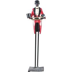 Tall Wooden Figural "Black Man" Ashtray