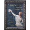 Image 1 : Cairo Turkish Cigarettes Paper Sign  Framed 26 x 36
