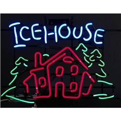 Icehouse Beer neon sign