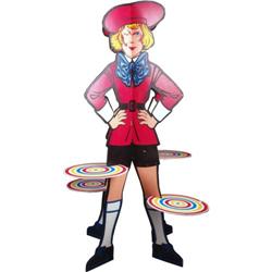 Die-Cut Buster Brown 3-D Display  31 x 68"