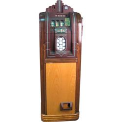 25 cent Mills Golf Ball Upright Slot  Machine res