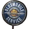 Image 1 : Oldsmobile Dealership Sign  Dated 1953 in Pipe Frame