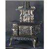 Image 1 : Favorite cast iron & Nickel display stove 18" x 11" x 2