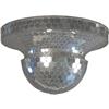 Image 1 : Round Mirrored "Disco" light fixture round shaped mirro