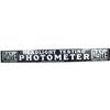 Image 1 : "Headlights Tested"  Photometer  Porcelain Sign