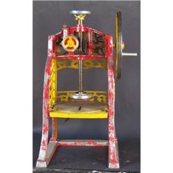 Heng Ornate Aluminum hand crank block ice shaver