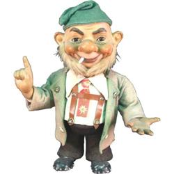 Wind-up nodding Figural Elf