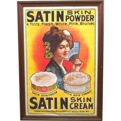 "Satin Skin Powder"  Paper, Framed Poster  31 x 46"