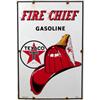 Image 1 : Texaco Fire Chief Gasoline Porcelain sign