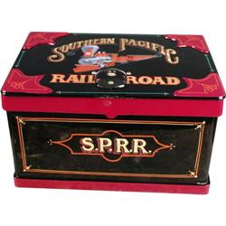 Restored Small Strong Box in "Southern Pacific" Motif