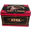 Image 1 : Restored Small Strong Box in "Southern Pacific" Motif