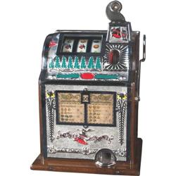 50 cent Mills  Operator Bell Slot Machine