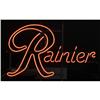 Image 1 : Rainier Beer 1 color neon script sign