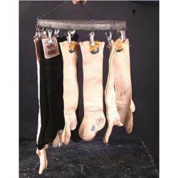 Round Shaped  Store Hosiery Display w/ Product